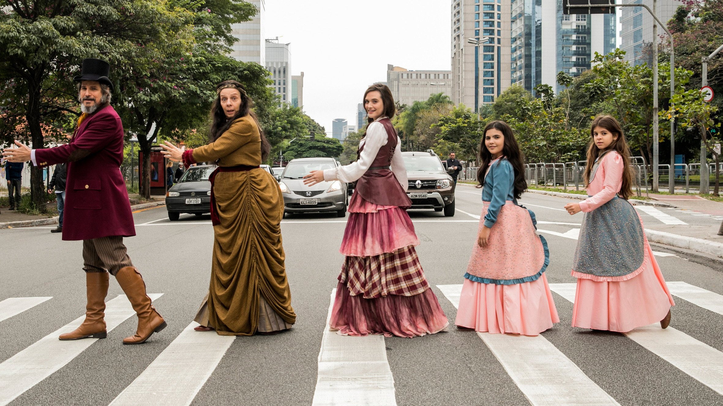 Cena de O Tempo Não Para