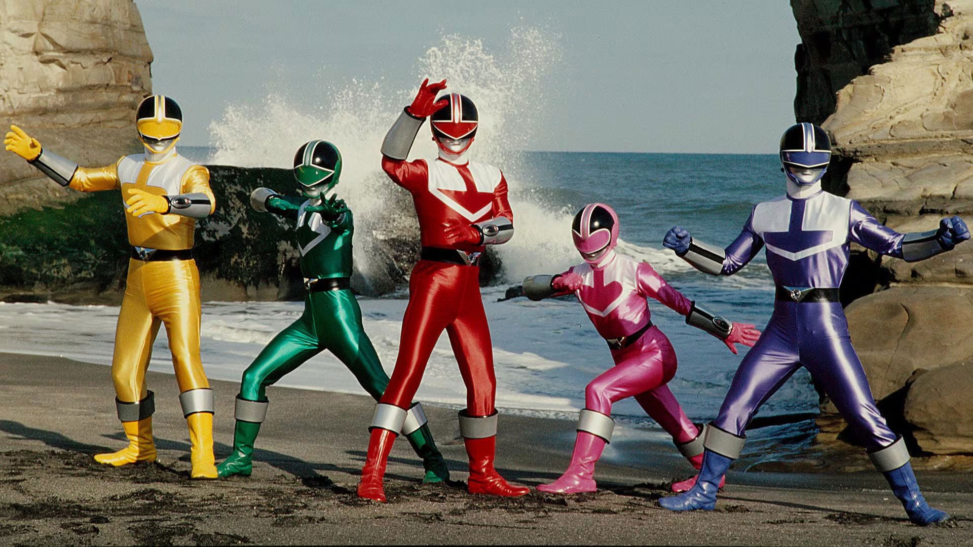 Cena de Guardiões do Futuro Timeranger