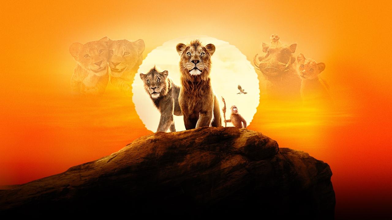 Cena do filme Mufasa: O Rei Leão
