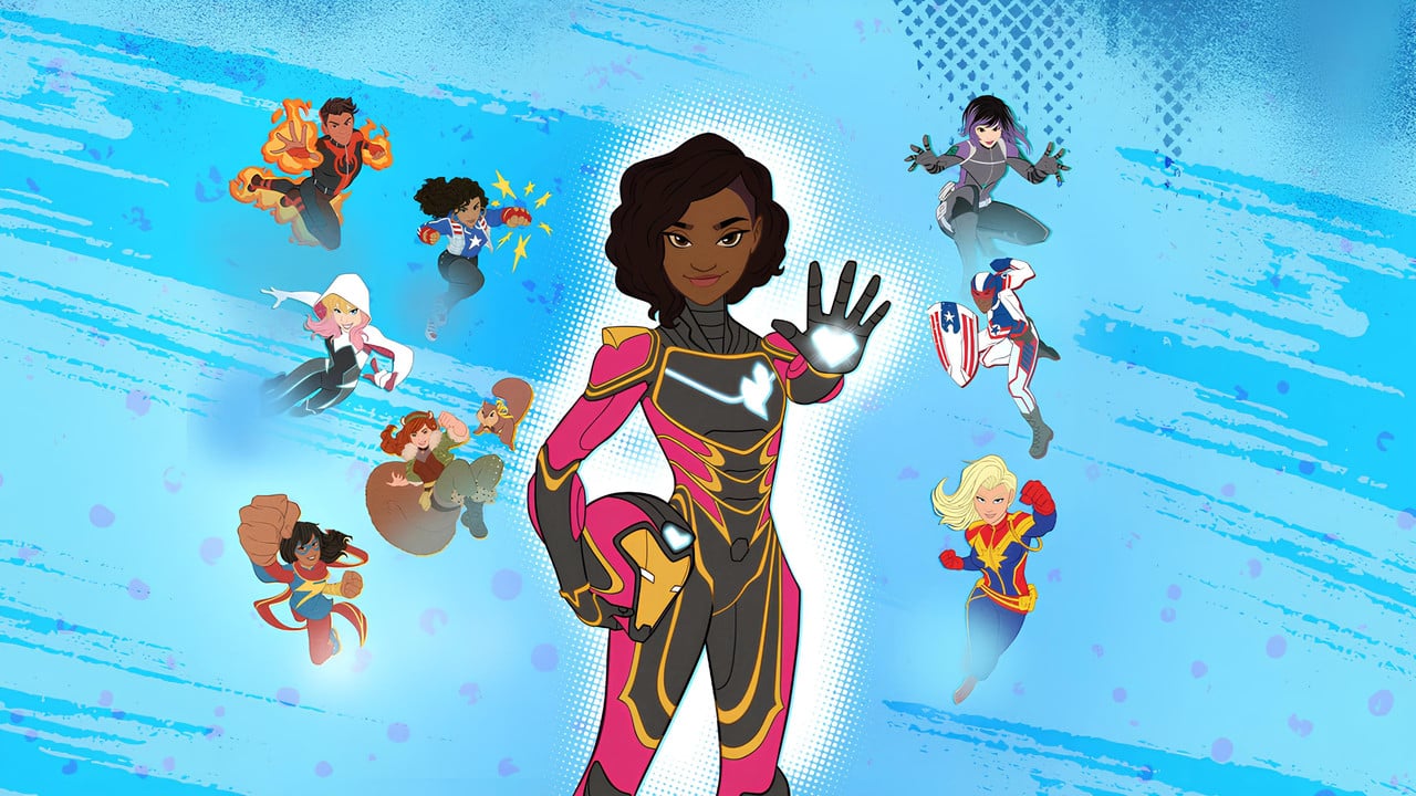 Cena do filme Marvel Rising: Coração de Ferro