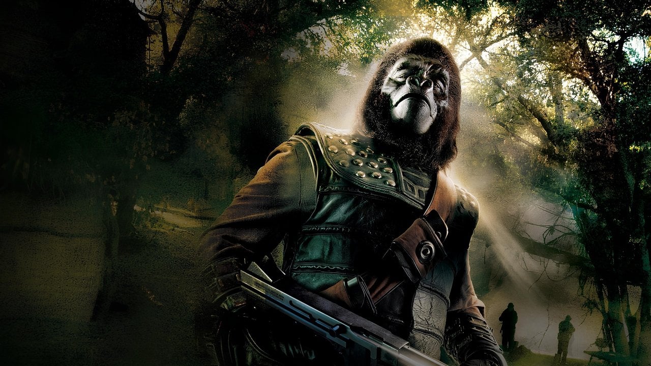 Cena do filme A Batalha do Planeta dos Macacos