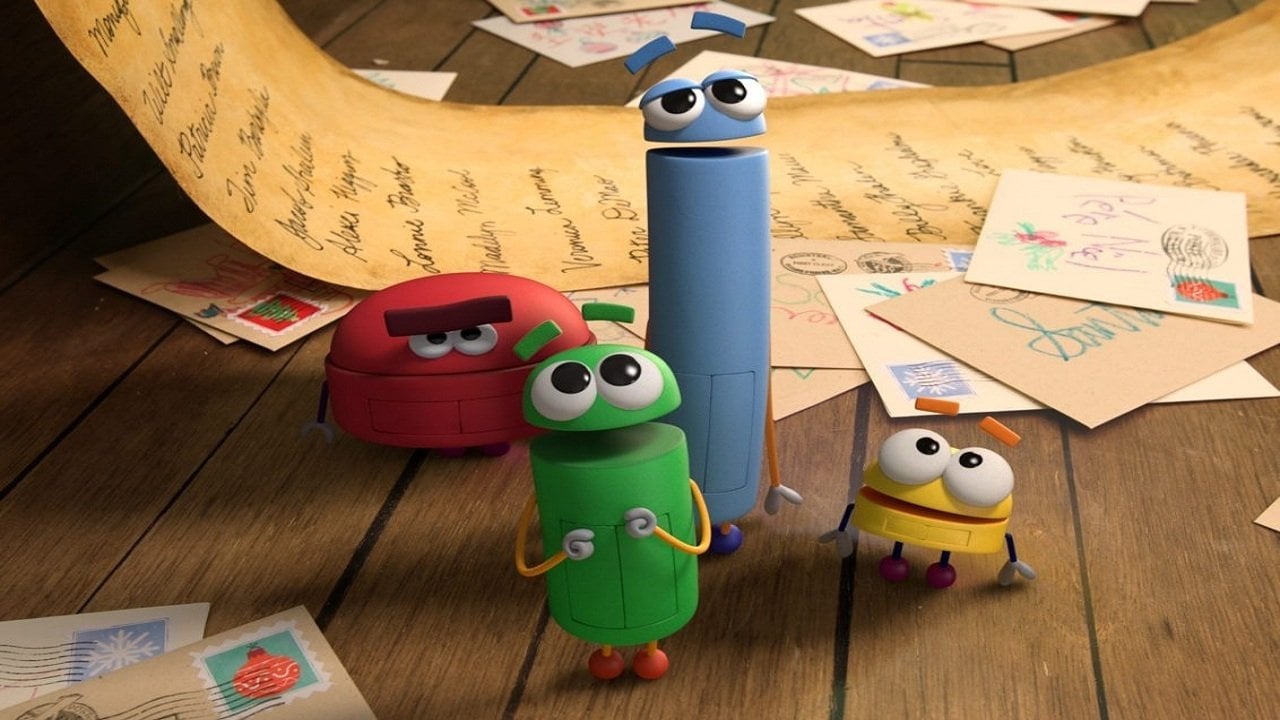 Cena do filme Natal com os Storybots