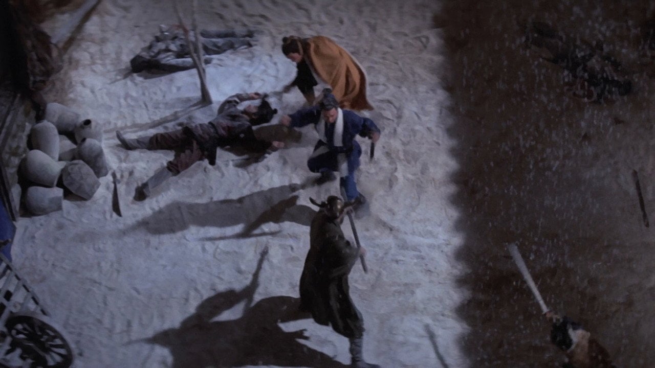 Cena do filme A Taverna Negra