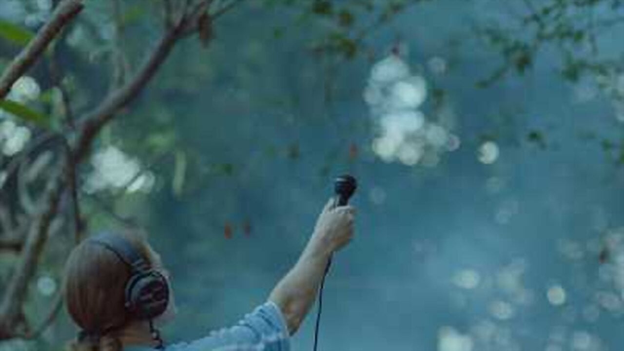 Cena do filme Hilda Hilst Pede Contato