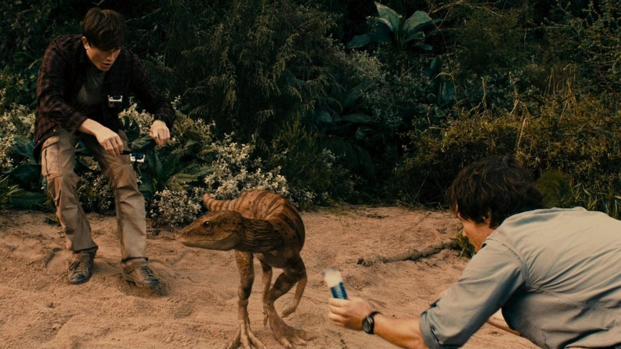 Cena do filme Jurassic Attack