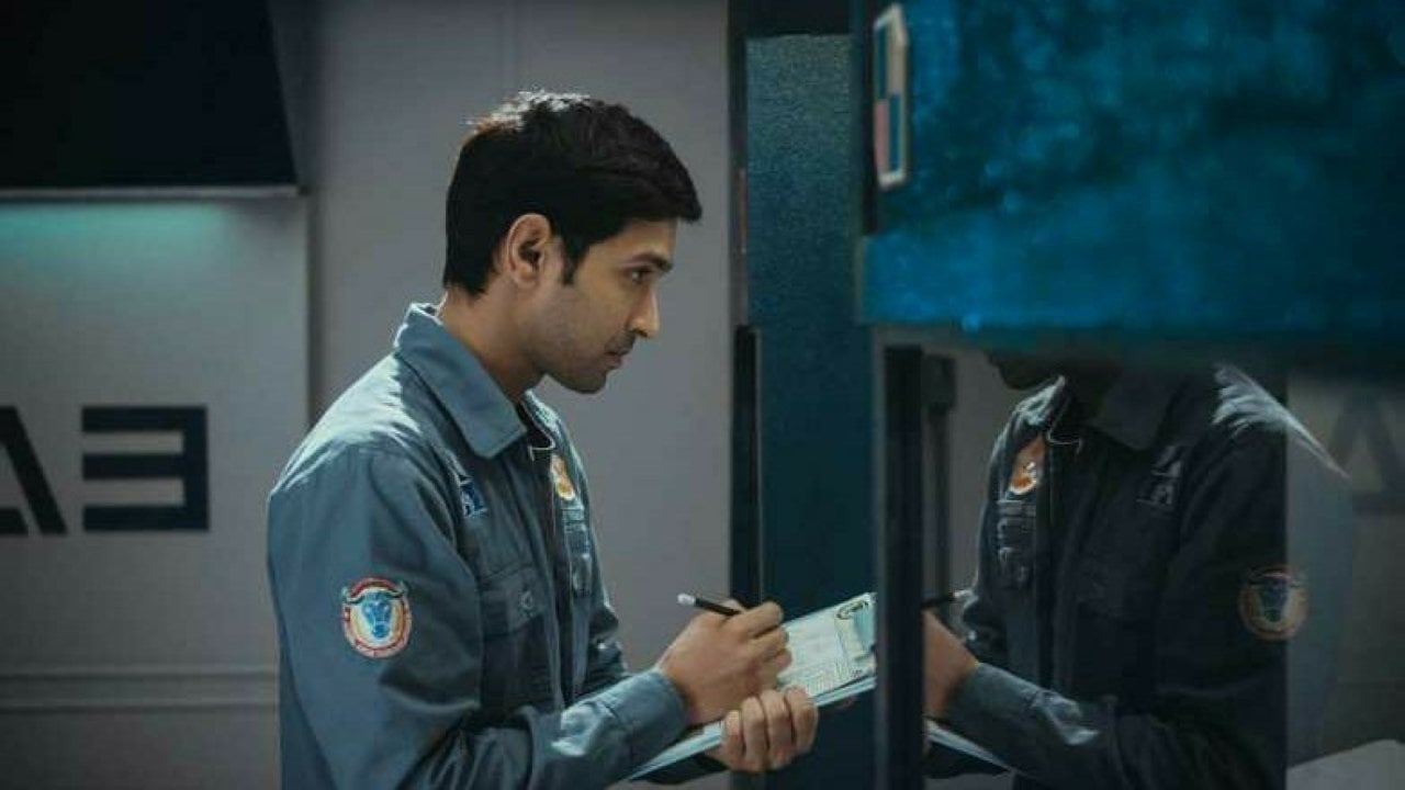 Cena do filme A Bagagem