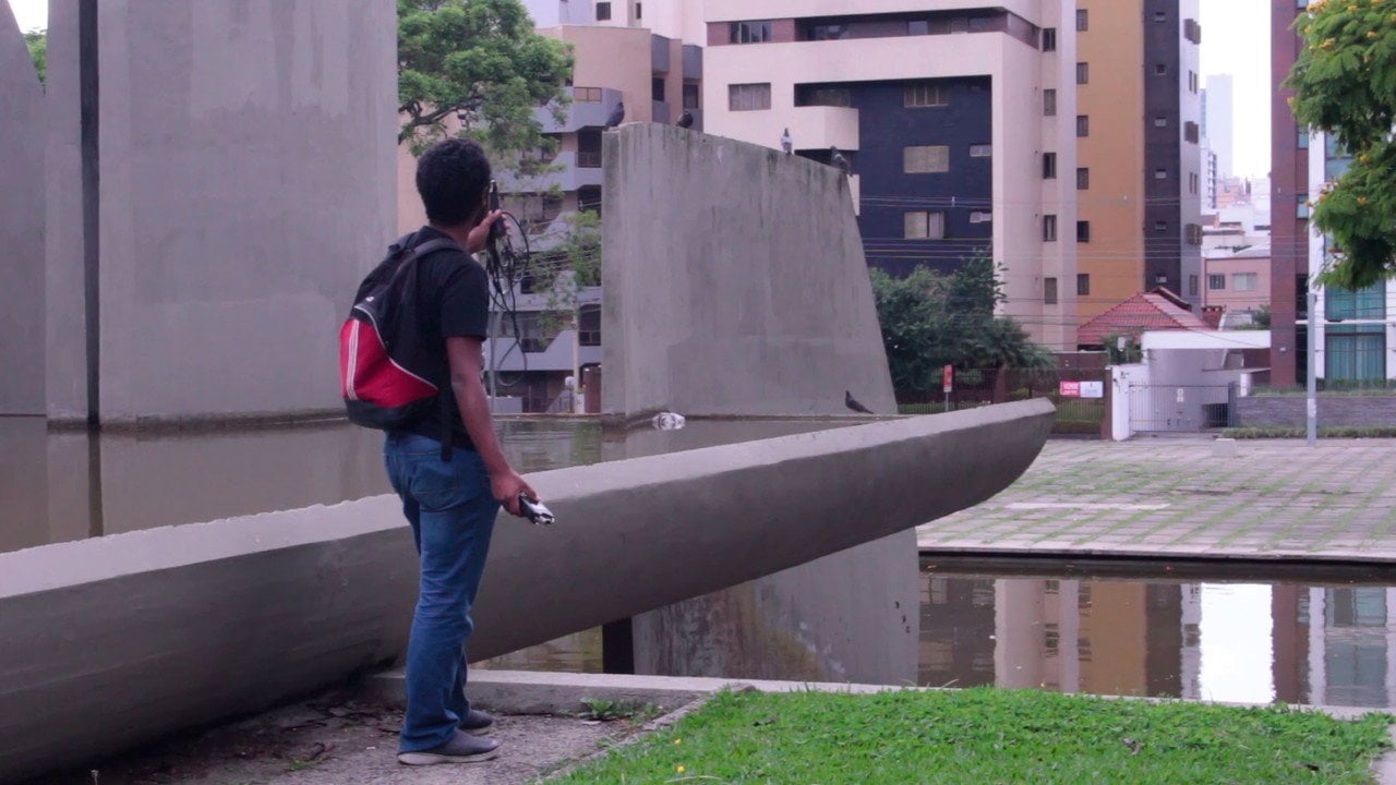 Cena do filme O Pombo