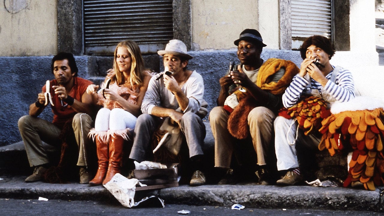 Cena do filme Os Saltimbancos Trapalhões