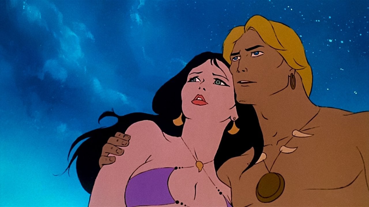 Cena do filme Fogo e Gelo