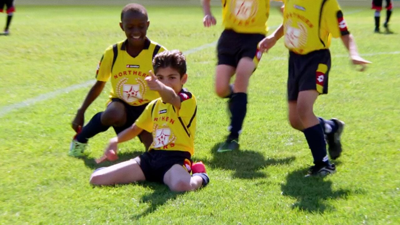 Cena do filme Chuteira de Ouro