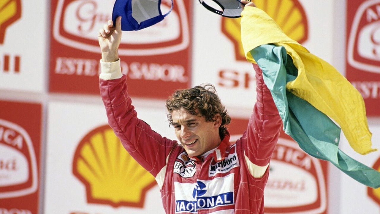 Cena do filme Senna