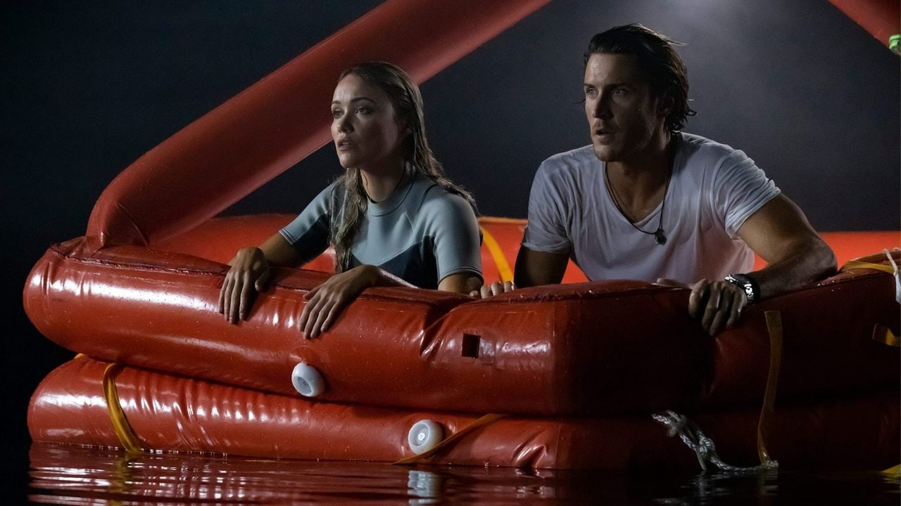 Cena do filme Grande Tubarão Branco