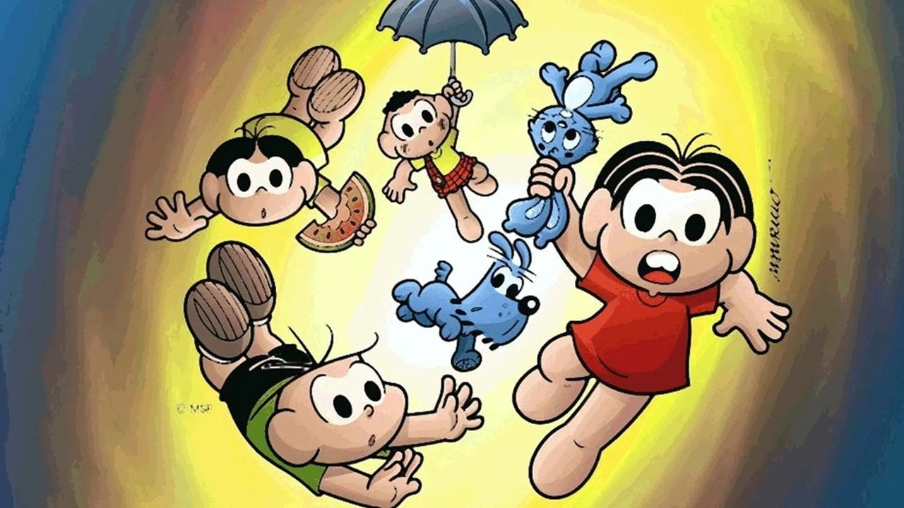 Cena do filme Turma da Mônica em Uma Aventura no Tempo