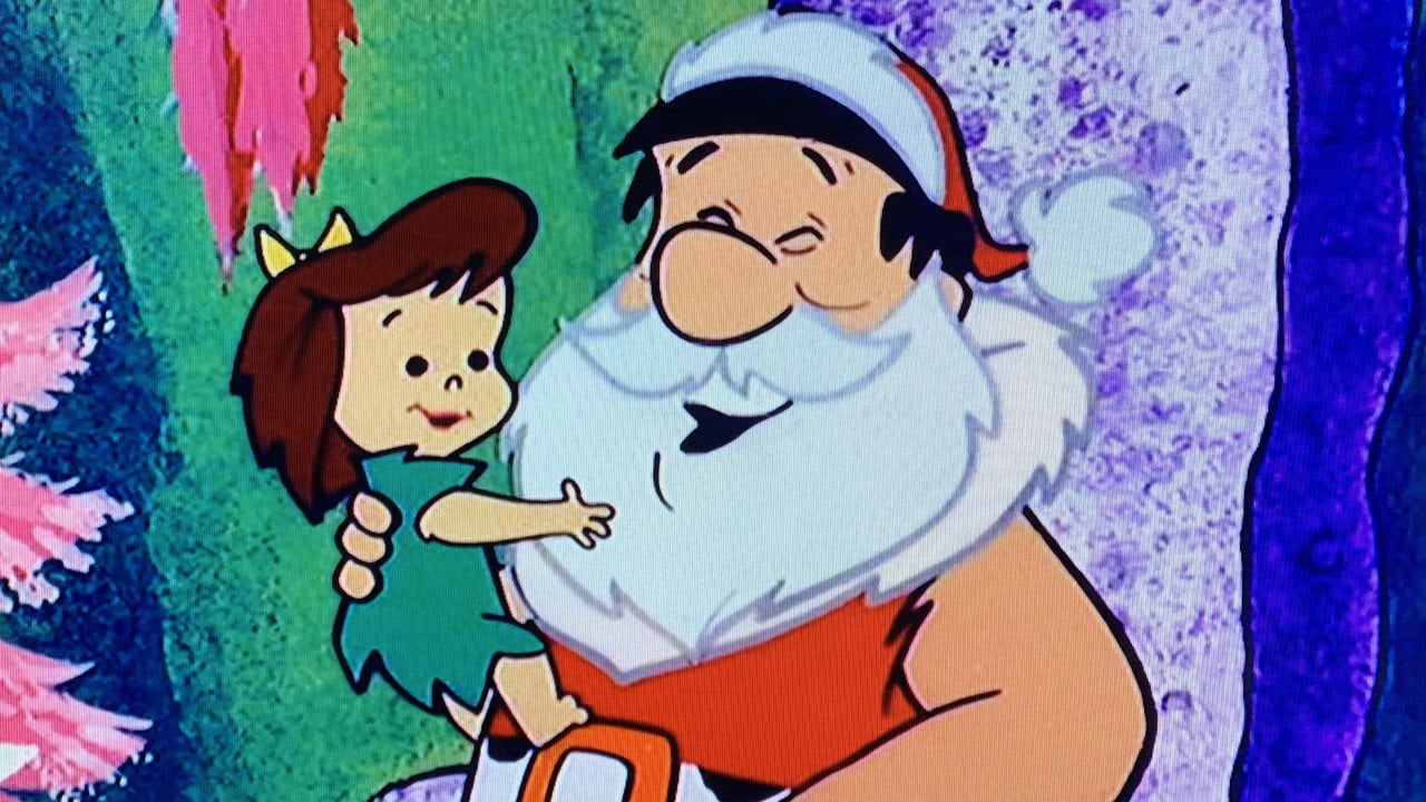 Cena do filme Natal dos Flintstones