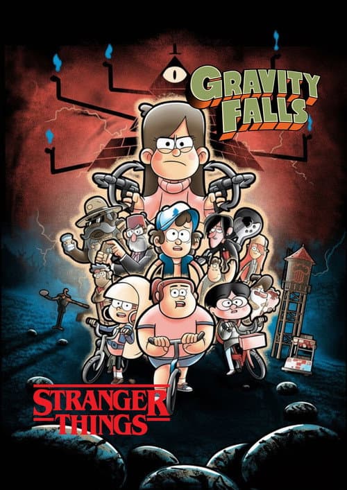 Stranger things x Gravity falls