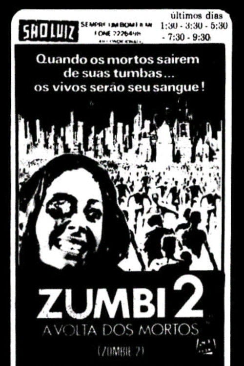 Poster do filme Zumbi 2: A Volta dos Mortos