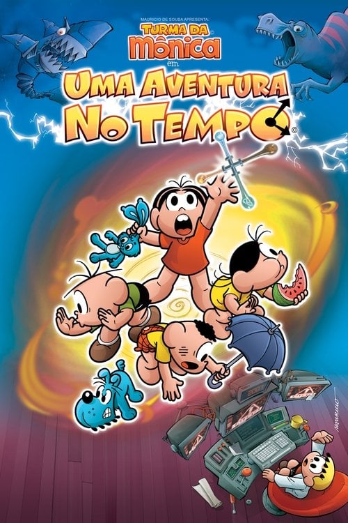 Poster do filme Turma da Mônica em Uma Aventura no Tempo
