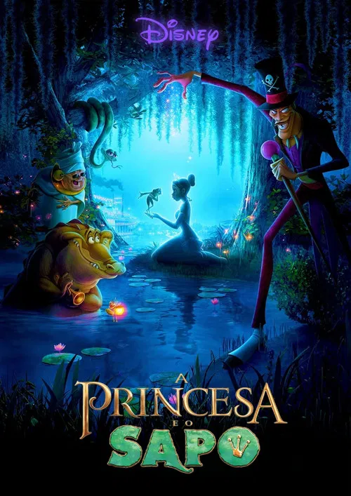 Poster do filme A Princesa e o Sapo