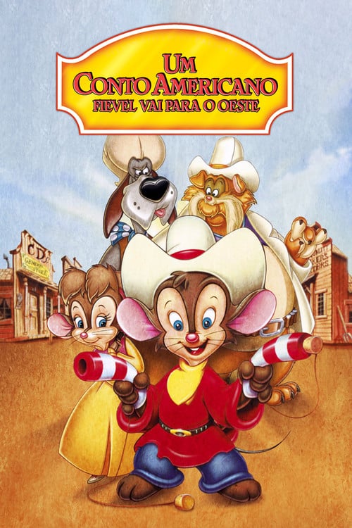 Poster do filme Um Conto Americano: Fievel Vai para o Oeste