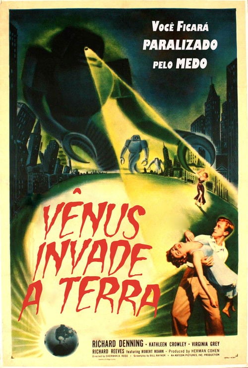 Poster do filme Vênus Invade a Terra