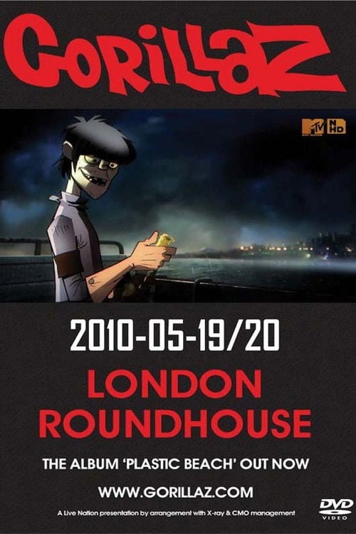 Poster do filme Gorillaz: Live at Roundhouse in London