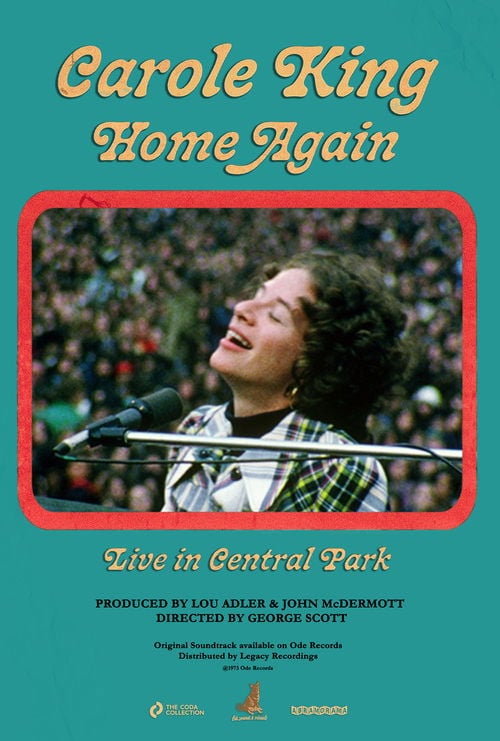 Poster do filme Carole King: Home Again - Live in Central Park