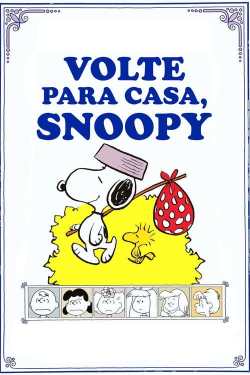 Poster do filme Volte para Casa, Snoopy