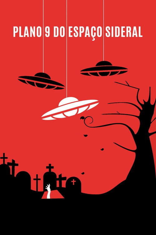 Poster do filme Plano 9 do Espaço Sideral