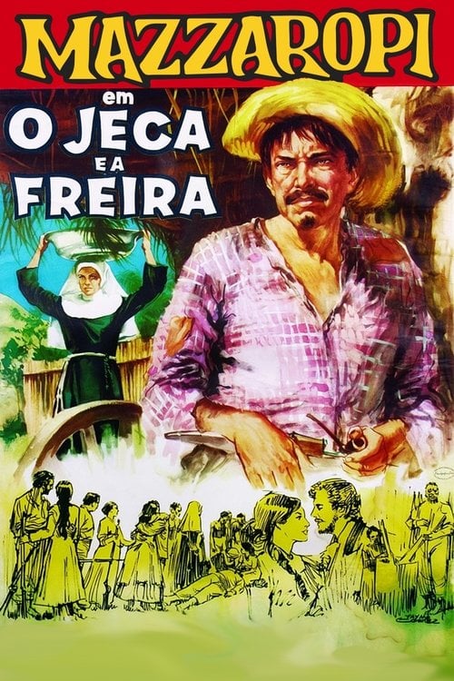 Poster do filme O Jeca e a Freira