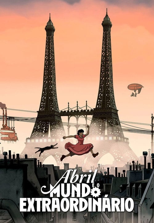 Poster do filme Abril e o Mundo Extraordinário