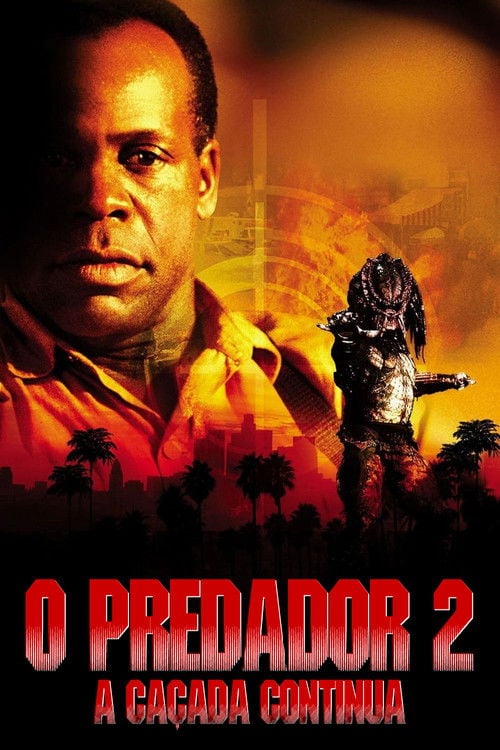 Poster do filme O Predador 2: A Caçada Continua